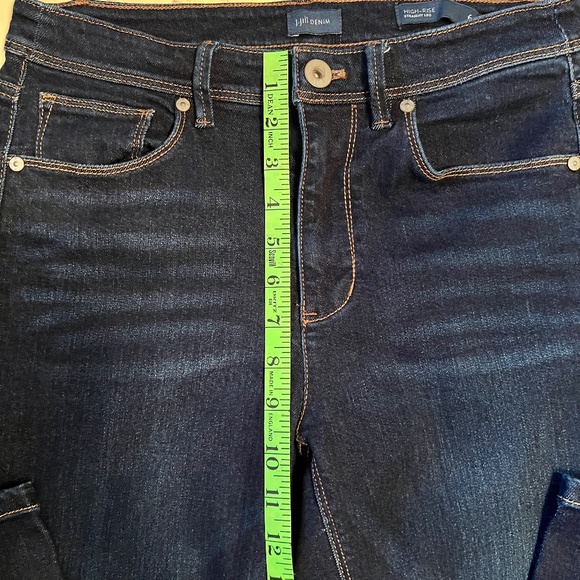 J. Jill High Rise Straight Leg Jean - Like new! Size 6 - Picture 3 of 7